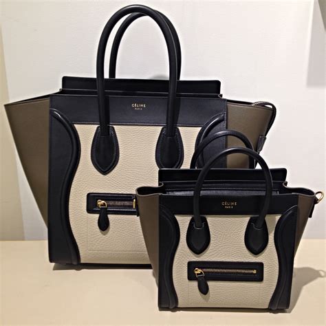 celine nano luggage|celine nano luggage tote bag.